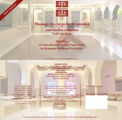 209 Massage corps aux huiles chaudes 30mn 4872 large