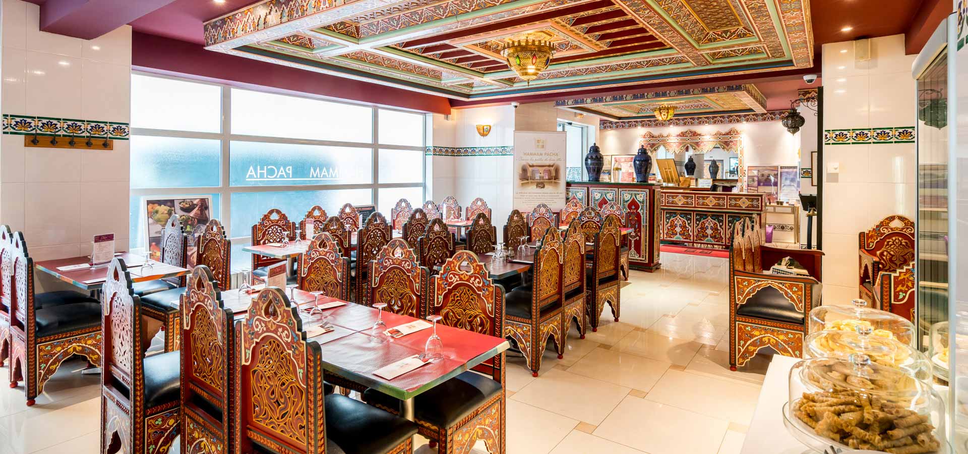 Le restaurant du Hammam Pacha - Venez gouter à nos tajines et desserts maison